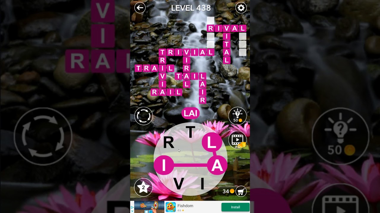 Word Crossword Search level 438
