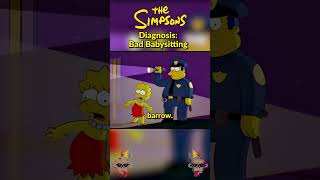 Diangnosis: Bad Babysitting | The Simpsons #simpsons #shorts