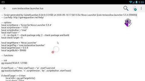 Record script - GameGuardian
