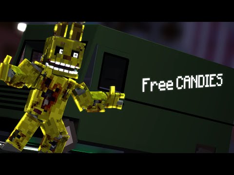 Springtrap BYZNYS PLÁN! (#fnaf #minecraft #fnafanimation )