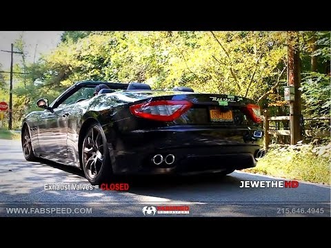 LOUD Maserati GranCabrio W/ Sportcats And X-Pipe! REVS & Accelerations!