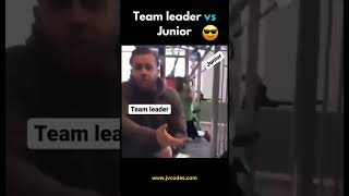 Team Leader vs Junior #shorts #junior #leader #coding