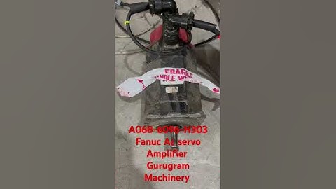 Fanuc AC servo amplifier model A06b-6096-H301 @cncmachineworld #fanuc #cnc #cncmachine