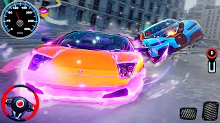 Real Lamborghini vs Bugatti Sport Car Racing - Asphalt 9 Unite Legends Simulator : PC Gameplay #21 screenshot 4