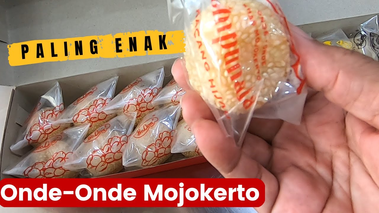 Onde-Onde Paling Enak Khas Mojokerto I Bo Liem