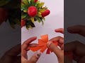Paper Craft Bow🎀। Crafted Krittika।#trending #Shorts #viral #gift #how to make bow #diy #craft