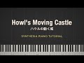 Gambar cover Howl's Moving Castle ハウルの動く城 \ Merry-Go-Round 人生のメリーゴーランド \\ Synthesia Piano Tutorial