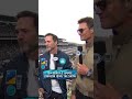 Tom Brady and Jimmie Johnson join the show 🏁 #INDY500