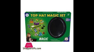 Top Hat Magic Set Magician Amazing Magic Set kids Play Fun Game Easy Learn Magic 65 Tricks 2529