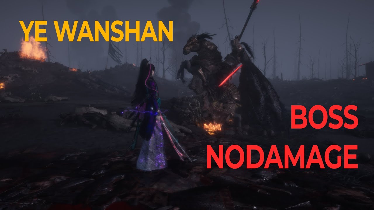 WHERE WIND MEET - YE WANSHAN BOSS NODAMAGE (Trial Abyss)