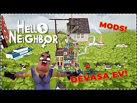 Hello Neighbor | WILSON'UN YENİ DEVASA EVİ! - MODS [Türkçe] #120