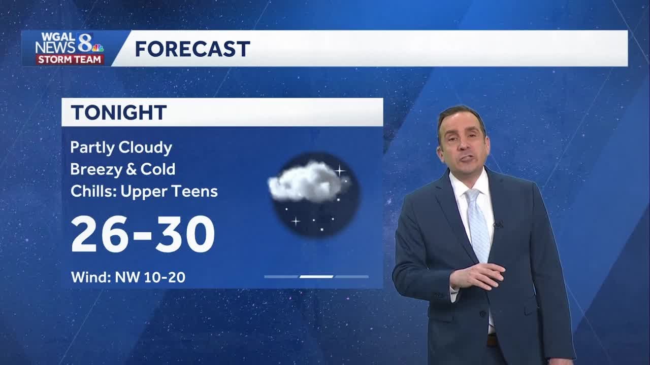 Dry Into Saturday, Wintry Mix To Rain Possible Sunday - YouTube