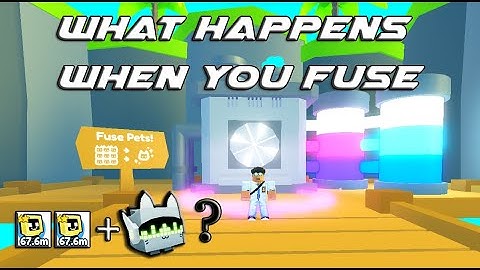 What happens when you fuse 2 Golden Happy Computer and 1 Normal Techno Cat? Pet Simulator X