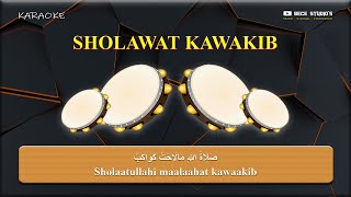 Karaoke Banjari || Sholawat Kawakib (Lirik)