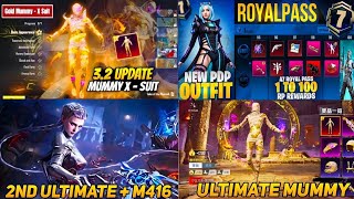 Next Classic Crate BGMI 🤩| New Ultimate Mummy X-Sut BGMI😱| A7 Royal Pass BGMI | Old Mummy Set Back