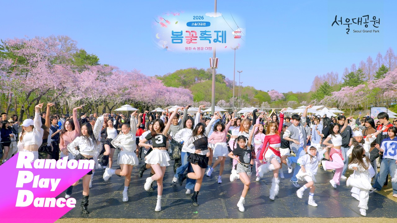 서울대공원 랜덤플레이댄스 KPOP RANDOM PLAY DANCE in Seoul, KOREA 2026