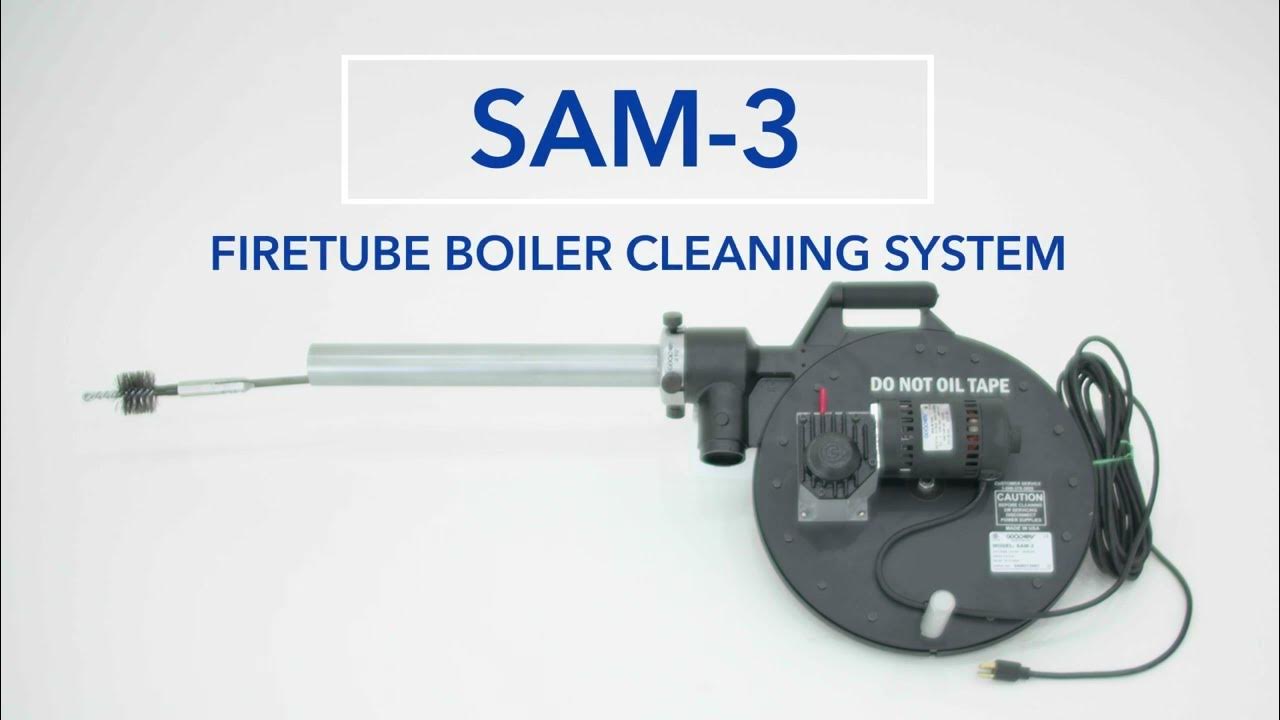Goodway Technologies SAM3 Firetube Boiler Cleaning System YouTube