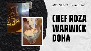 Graham Ice Cream by Chef Roza Warwick Doha | AMC VLOGS