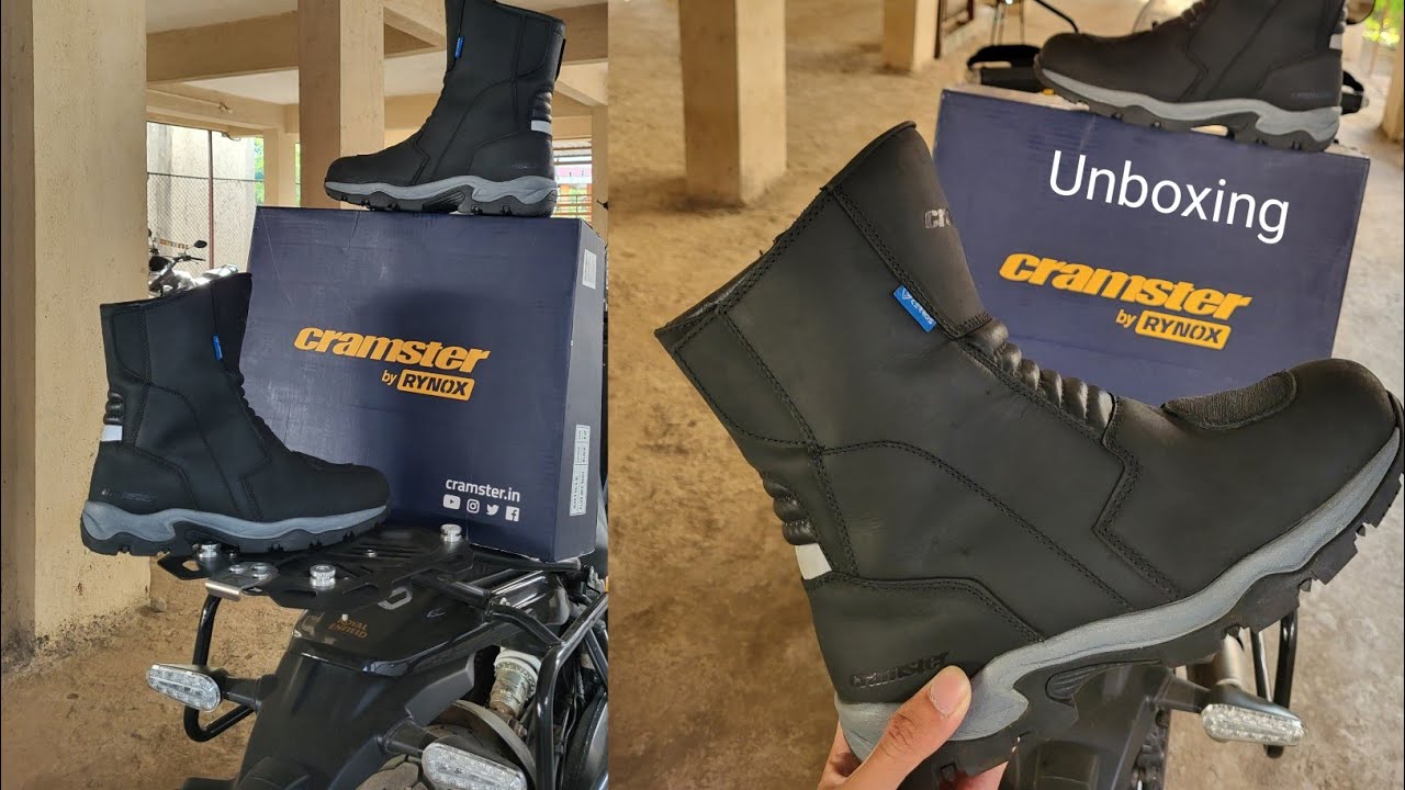 Cremster Boot Unboxing || By Rynox || flux boots Cremster 