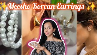 ✨ MEESHO JWELLERY HAUL ✨ | Affordable earrings from Meesho |