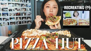 ⚠️Recreating my old mukbang...? FAILED ( Pizza Hut Pizza&Pasta mukbang)