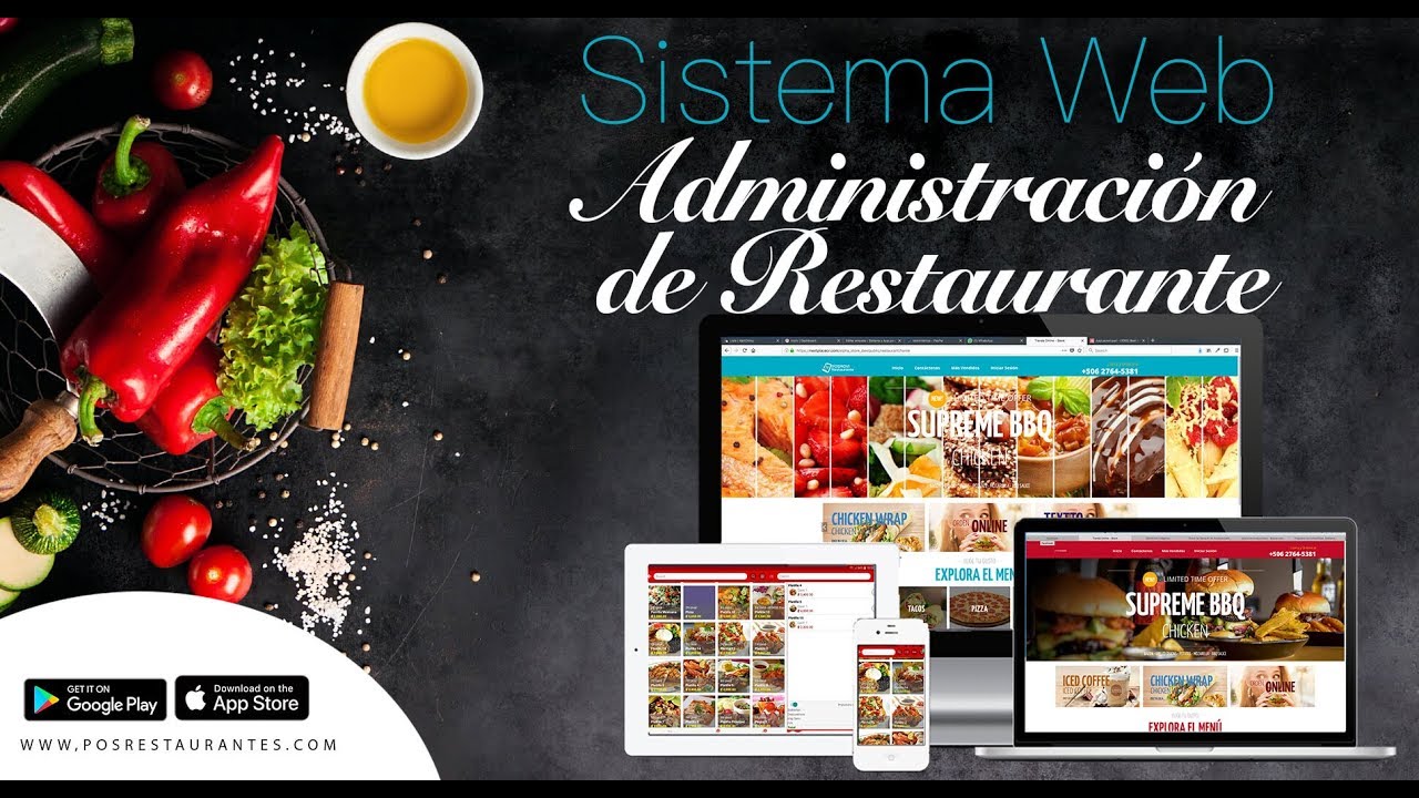 Sistema para Restaurante y Bar Factura Electrónica promoción YouTube
