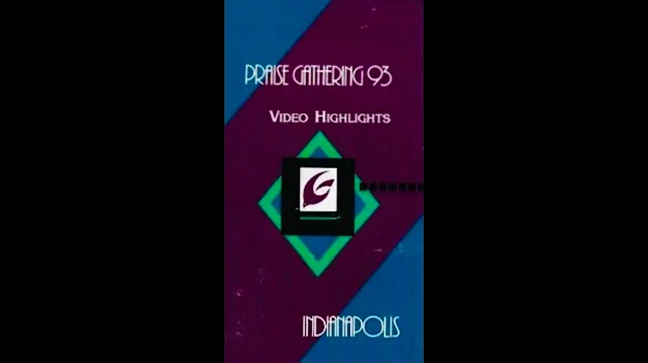 1993 Bill & Gloria Gaither's Praise Gathering: Highlights OOP VHS [Full Tape]