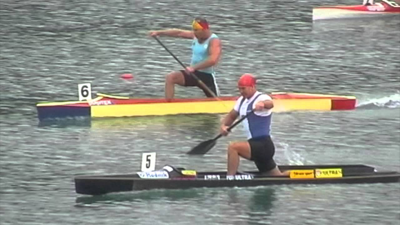 2005 Sprint Canoe World Championships Zagreb C1 200m Heat 1 M.Opalev