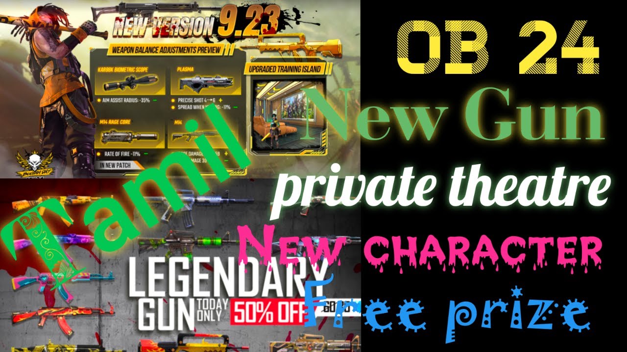 Free fire ob 24 updates || ob 24 events and updates in free fire || unbelievable changes in classic