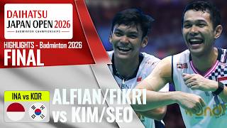 Fajar Alfian/Shohibul Fikri vs Kim Won Ho/Seo Seung Jae | Highlights Japan Open 2026 - Final