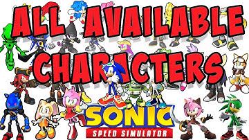 THE ULTIMATE GUIDE TO Get RARE Characters In Sonic Speed Sim