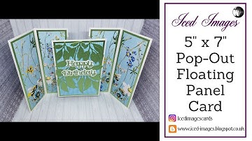 5x7 Pop Out Floating Panel Card