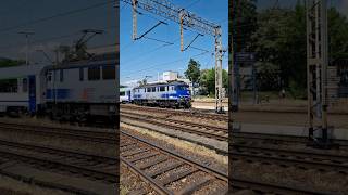 Odjazd EP07- 1049 IC Mamry z Gniezna #koleje