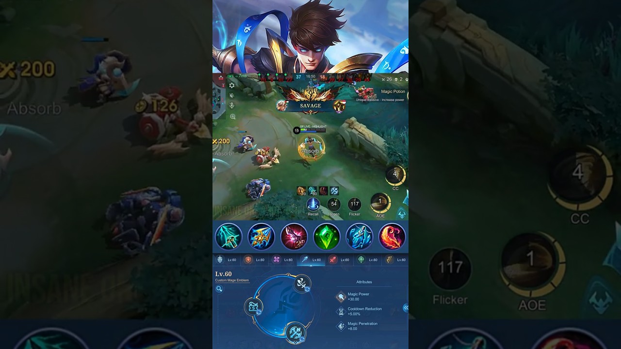 Vale Savage!! Insane One Shot Damage Build (Part 13) - MLBB 