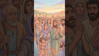 El milagro que nadie esperaba en el desierto #exodo #milagros #moisés #agua #diosesbueno #biblia