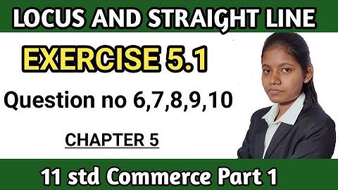 11th standard maths part 1 | chapter 5 exercise 5.1 | question no 6 to 10 | shift of origin
