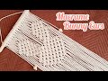 Macrame bunny ears 🐰|| Macrame Easter bunny #youtube #viral #bunny #rabbit #2023