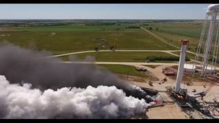 Falcon Heavy Center Core Test Firing