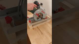 Sliding Circular Saw Hack You Must Try 🙂 #diy #woodworking #shorts