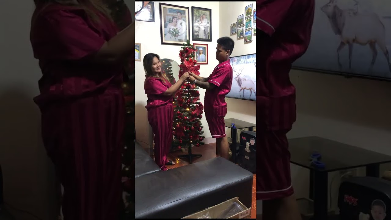 Christmas Tree Set up 2024 | Team Red by KebShereen