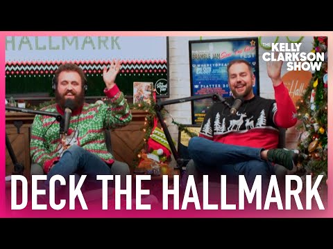 'deck the hallmark' podcast breaks down 60 christmas movies in 2 months: 'a little overwhelming'