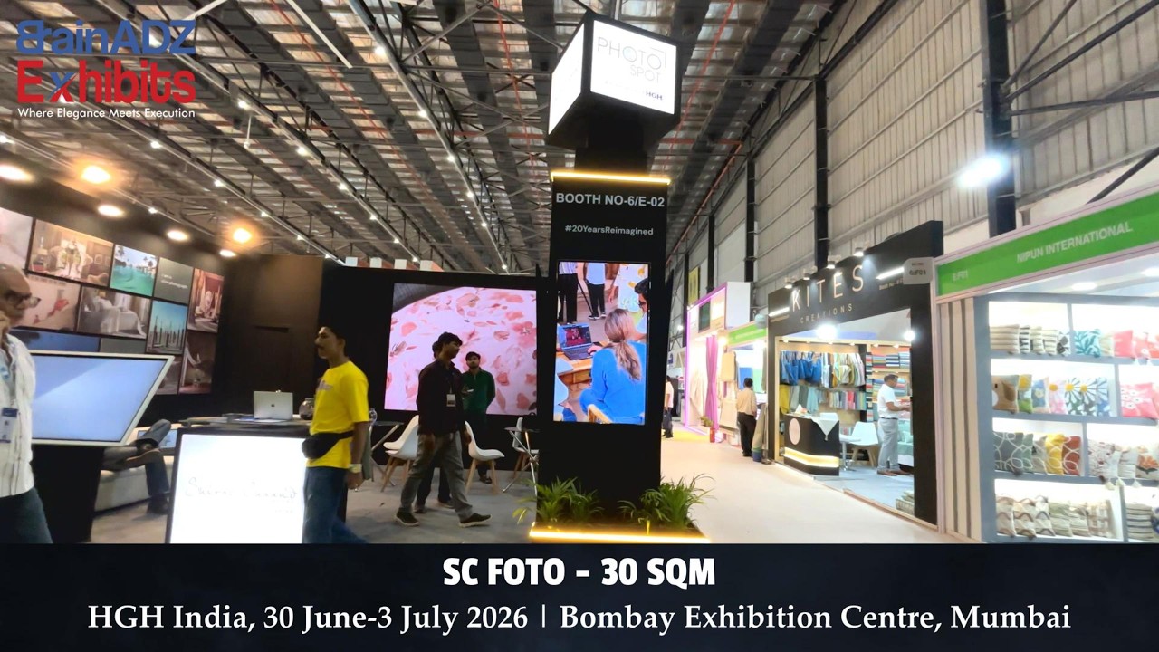 SC FOTO at HGH India 2026 – BrainADZ Exhibits