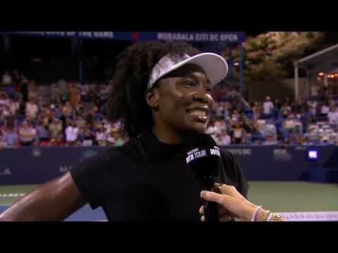 Venus Williams Post Match Interview | 2025 Mubadala DC Citi Open