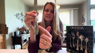 Review   Oneida H003020A Voss 20 Piece Everyday Flatware Set