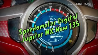 Variasi Lampu dan speedometer Jupiter MX New 135
