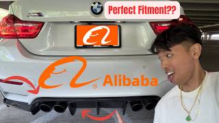 Is Alibaba Carbon Fiber Good (BMW F82 M4 Diffuser DIY)