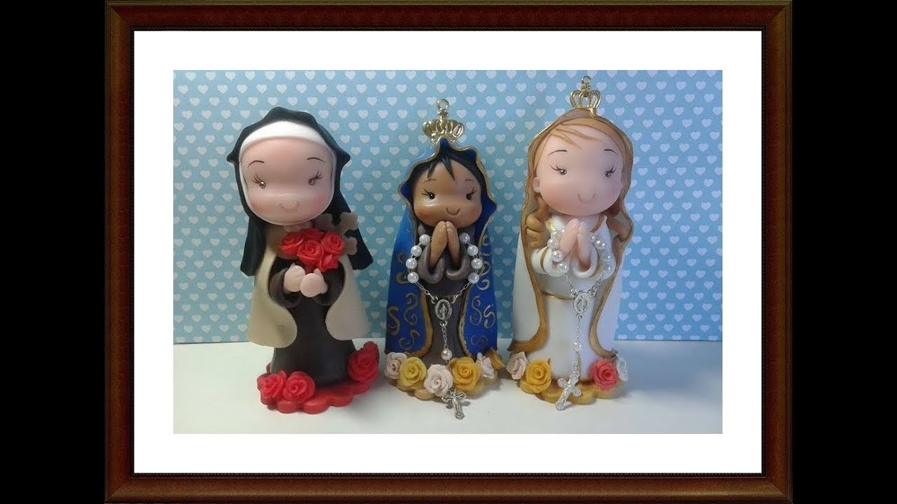 DIY SANTA TERESINHA BISCUIT