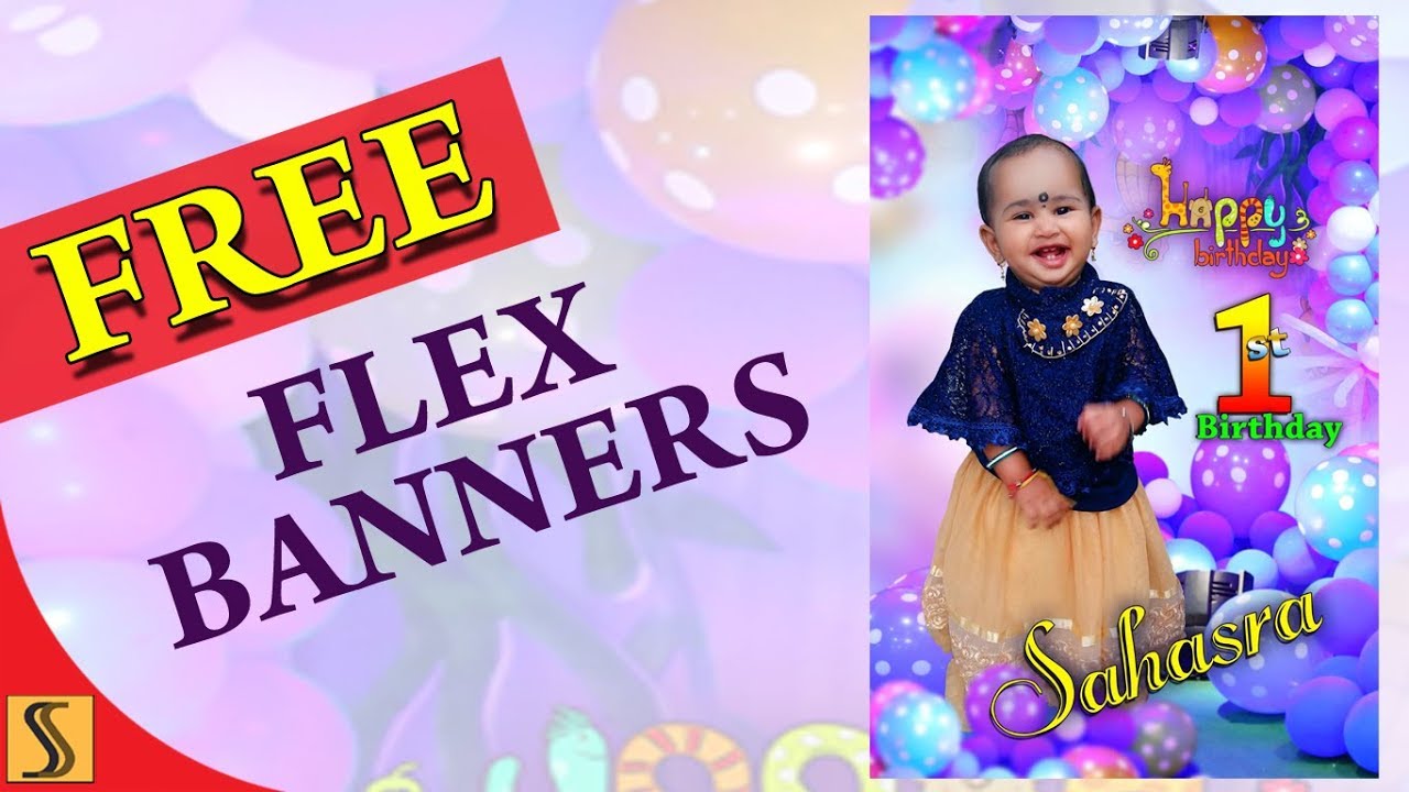 Free Psd Flex Banner Templates Fully Editable For Photoshopss Free