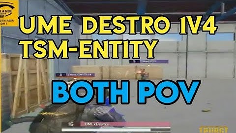 Ume destro 1v4 Tsm Entity | Both POV |