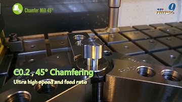 C0.2 Chamfering with Nine9 chamfer mill
